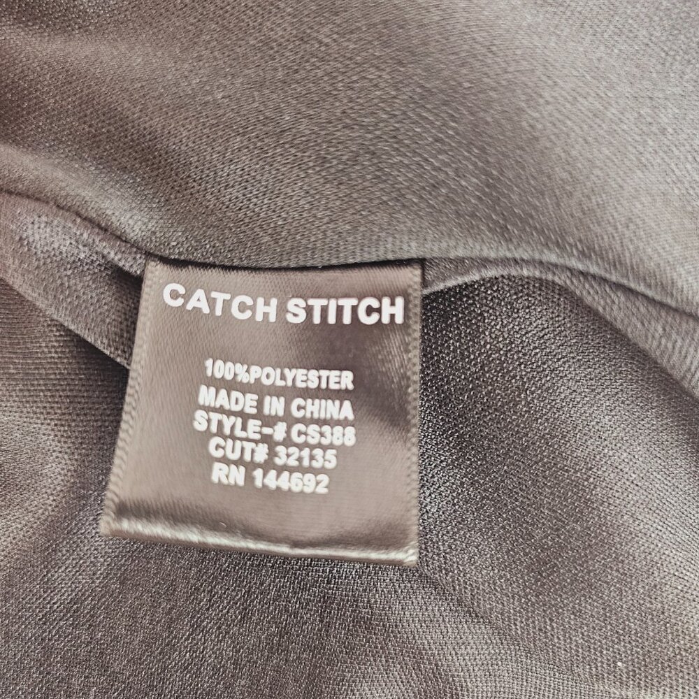 Catch Stitch Floral Tie Front Long Duster - Picture 10 of 10